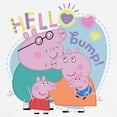 thumbnail image 3 of CafePress - Peppa Pig: Hello Bump! Kids T Shirt - Light Classic Kids Graphic, Short Sleeve T-Shirt, Sizes XS-XL, 3 of 4