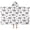 White Cow Milk, variant on White Cow Black Spot Bow Pattern Hooded Bath Towel,50"x30" for Ages 3 To 12 Kids, Quick Dry Lightweight Soft Microfiber Hood Beach Towel Cover Up for Kids