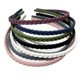 thumbnail image 1 of Diadema de aro de pelo trenzado de 7 piezas, varios colores Zefei Wu 9024735044680, 1 of 5