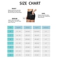 thumbnail image 7 of BALEAF Workout Shorts Women Biker Yoga Gym Spandex Running Volleyball Tummy Control Compression with Pockets 3" Black XXXL, 7 of 7