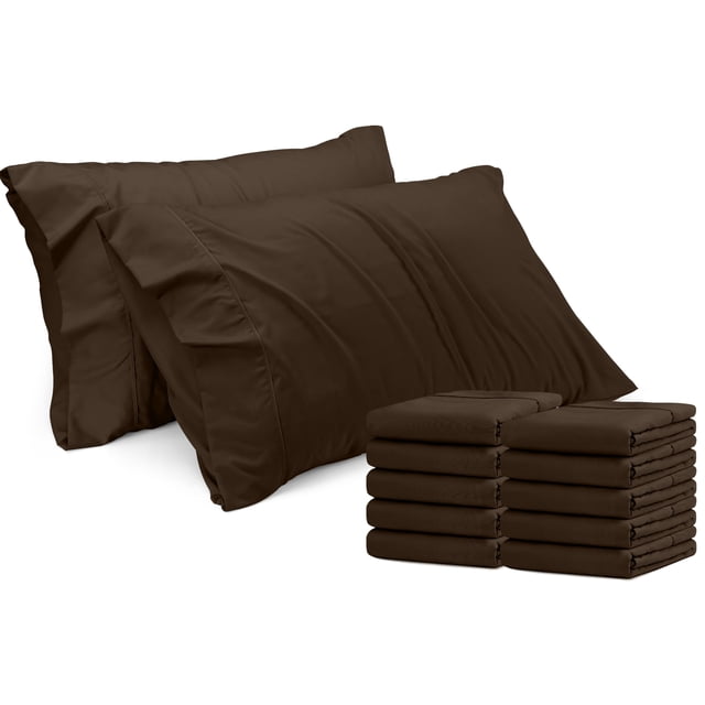 Fundas de almohada Utopia Bedding tamaño queen, 20 x 30 cm, paquete de 12