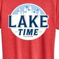thumbnail image 3 of Instant Message - Lake Time - Women's Short Sleeve Graphic T-Shirt, 3 of 6