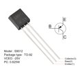 thumbnail image 3 of Unique Bargains Transistor 50pcs S9012 PNP TO-92 -25V -0.5A 0.625W, 3 of 4