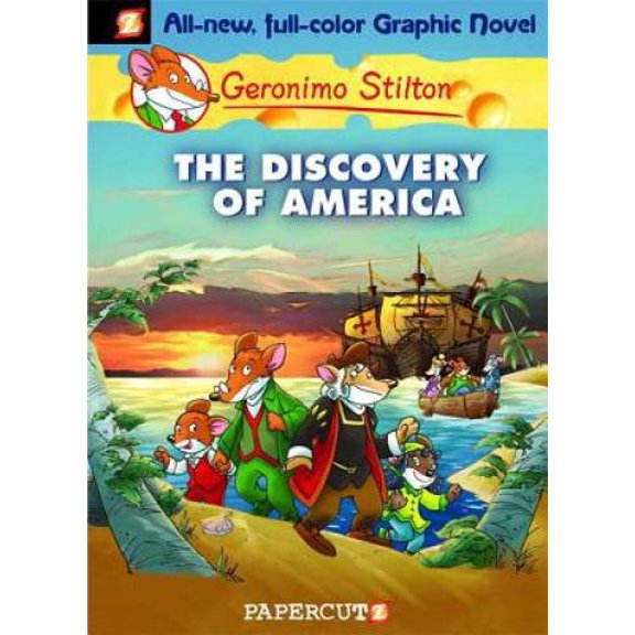Pre-Owned Geronimo Stilton Graphic Novels #1: The Discovery of America (Hardcover) 1597071587 9781597071581