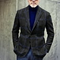 thumbnail image 1 of Blazer A Cuadros Para Hombre,Chaqueta De Traje A Cuadros Para Hombre Chaqueta De Traje A Cuadros Informal Para Hombre Chaqueta De Traje Para Hombre Innovación Moderna, 1 of 4