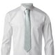 thumbnail image 5 of Balery Cute Shark Corbata Clásica de Seda para Hombre, Corbata Tejida Jacquard, Corbatas Formales para Negocios y Bodas, 5 of 7