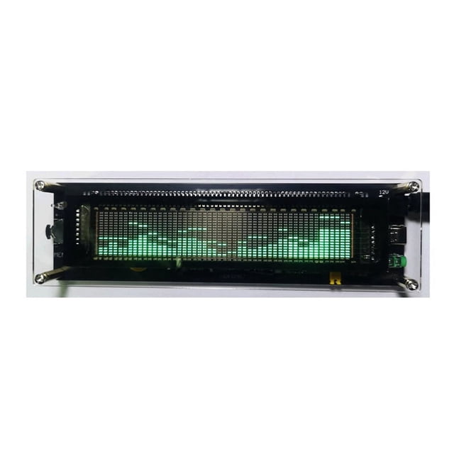 Analizador de espectro de audio VFD2517 Medidor de nivel de sonido VFD Pantalla de medidor VU para herramientas de instrumentos de prueba de espectro