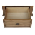 thumbnail image 2 of Sunset Trading Vintage Casual Wood Nightstand with Basket in Maple Brown, 2 of 11