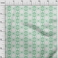 thumbnail image 3 of oneOone Cotton Jersey Green Fabric Asian Batik Floral Fabric For Sewing Printed Craft Fabric By The Yard 58 Inch Wide, 3 of 5