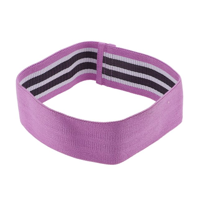 Ofertas Únicas 1 Pc Banda de Resistencia Elástica de Yoga para Estiramiento 14.17"x3.15" Púrpura
