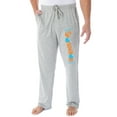 thumbnail image 5 of Nickelodeon Men's SpongeBob SquarePants Bubble Logo Loungewear Pajama Pants, 5 of 5