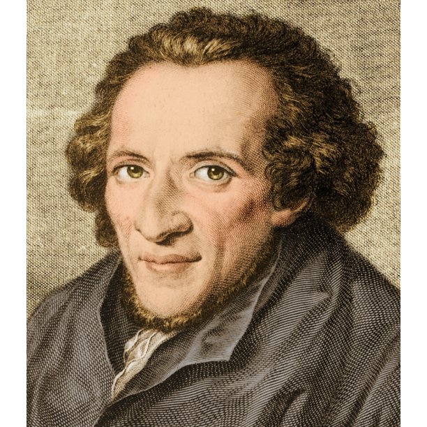 Moses Mendelssohn German Philosopher Rolled Canvas Art Science Source 24 X 36 Walmart Com Walmart Com