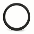 thumbnail image 2 of Titanium Grooved Black IP-plated 8mm Brushed and Polished Band Size 10, 2 of 6
