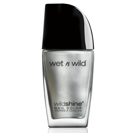 Wet N Wild Nail Color - (4 Pack) wet n wild Wild Shine Nail Color, Metallica