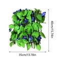 thumbnail image 5 of Expandable Fence with Leaves,Expandable Purple Flower Fence,Expandable Fence Privacy Screen for Balcony Patio Outdoor,Decorative Faux Ivy Fencing Panel,Artificial Decorative Faux Ivy Fencing Panel, 5 of 9