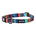 thumbnail image 2 of Wolfgang Heavy Duty, Adjustable Wide Venture Dog Collar With Quick Release Nylon Buckle for Walking & Training, Quetzal Print, X-Large, 2 of 6