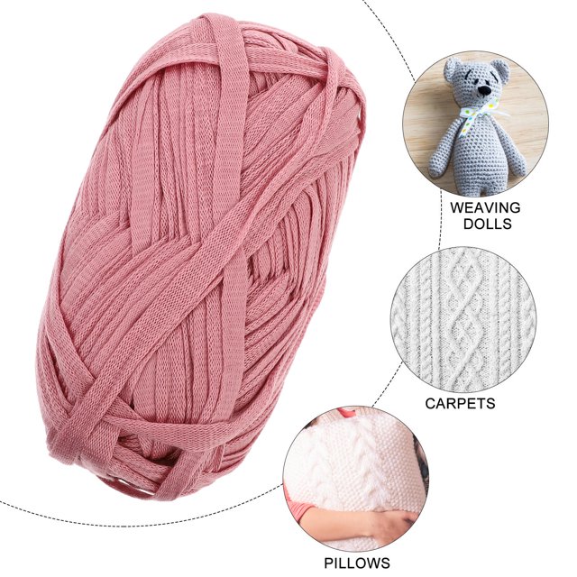 VERDANVERSE Cuerda Trenzada Rosa Para Manualidades Cuerda Acrílica Flexible Fácil De Usar