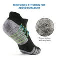 thumbnail image 4 of 6 Pairs Sports Ankle Socks  Athletic Low-cut Socks Thick Knit Autumn Winter Socks Outdoor Fitness Breathable Quick Dry Socks Wear-resistant Warm Socks Lightweight Anti-skid No-Show, 4 of 7