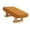 Orange, variant on Lipstore Small Foot Stool Ottoman Bench Creative Wooden Footstool for Living Desk Bed Orange