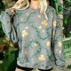 thumbnail image 2 of Crew Cuello Sudadera de Manga Larga de las Mujeres de San Patricio Día de Impresión Suéter, San Patricio Día Festivo Shamrock Top, 2 of 7