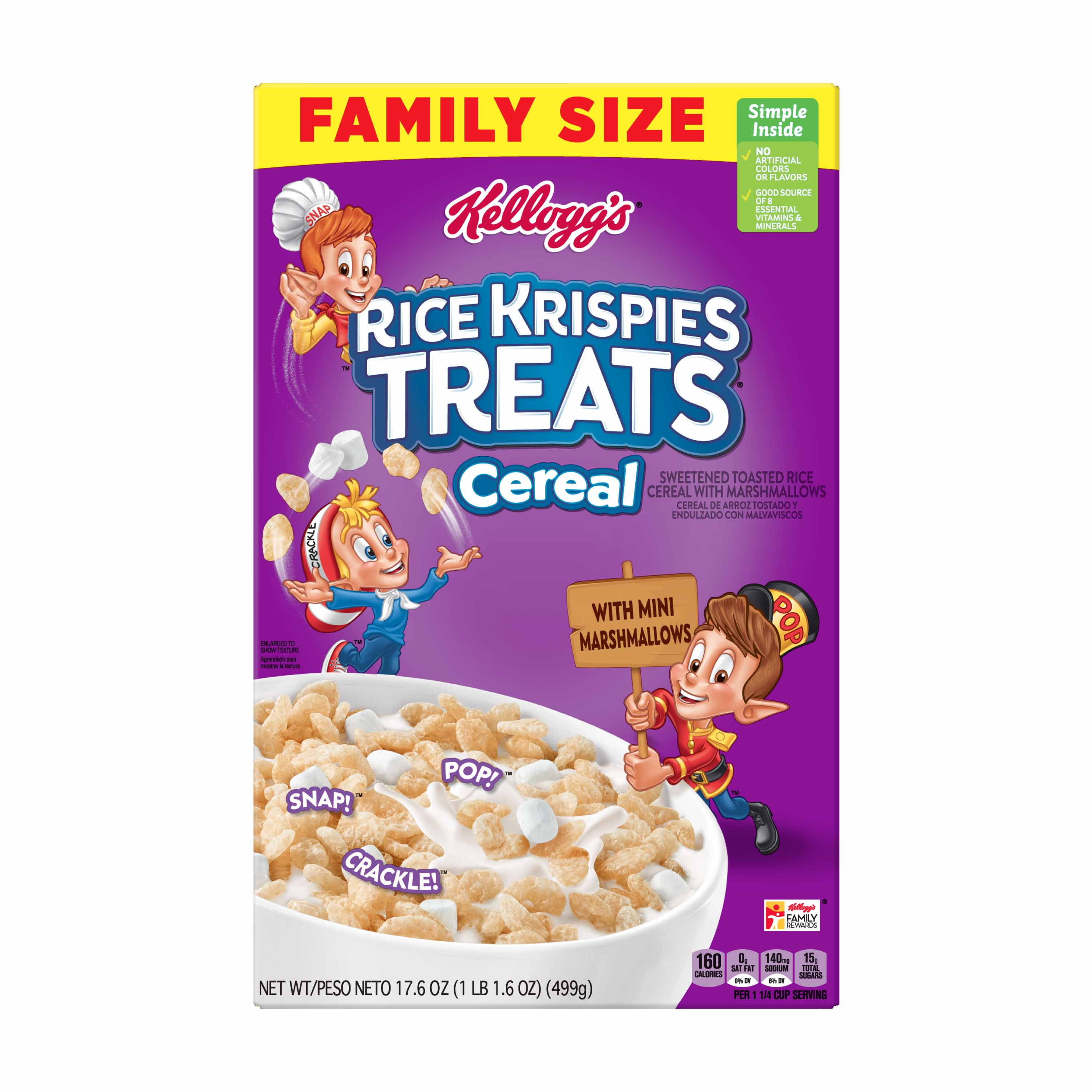 Rice Krispies Treats Cereal Nutrition Facts Blog Dandk