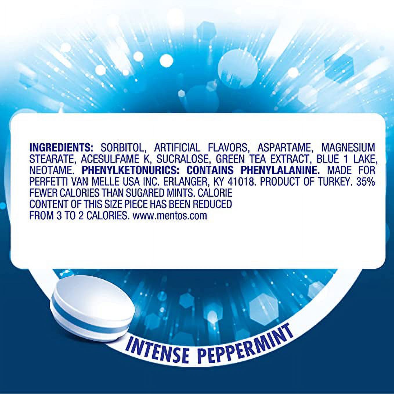 Mentos Clean Breath Hard Mints, Peppermint, 0.74 oz - image 3 of 6