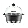 Chefman Rapid Egg Cooker, 6 Egg Capacity w/ Removable Poaching/Omelette