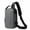 Gray, variant on Vrorvz Men's Casual Small Shoulder Backpack Lightweight Travel Bag Multi Functional Shoulder Bag for Daily Outings and Commuting Style for Young Adults