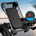 thumbnail image 3 of UPKOCH Adjustable Design Motorcycle Cell Phone Mount Black PC 1 Piece for Motorcyclists, 3 of 8