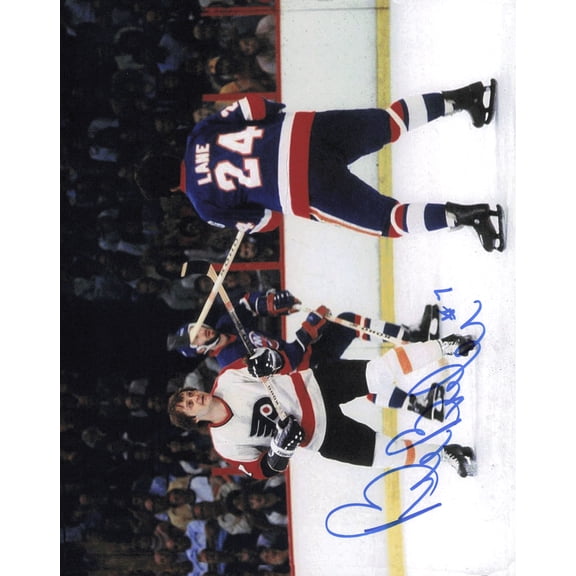 Bill Barber Autographed 8x10 Photo Philadelphia Flyers SKU #247388
