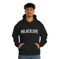 thumbnail image 4 of I love Black Love Unisex Hoodie, S-5XL Black is Beautiful Black Pride, 4 of 5