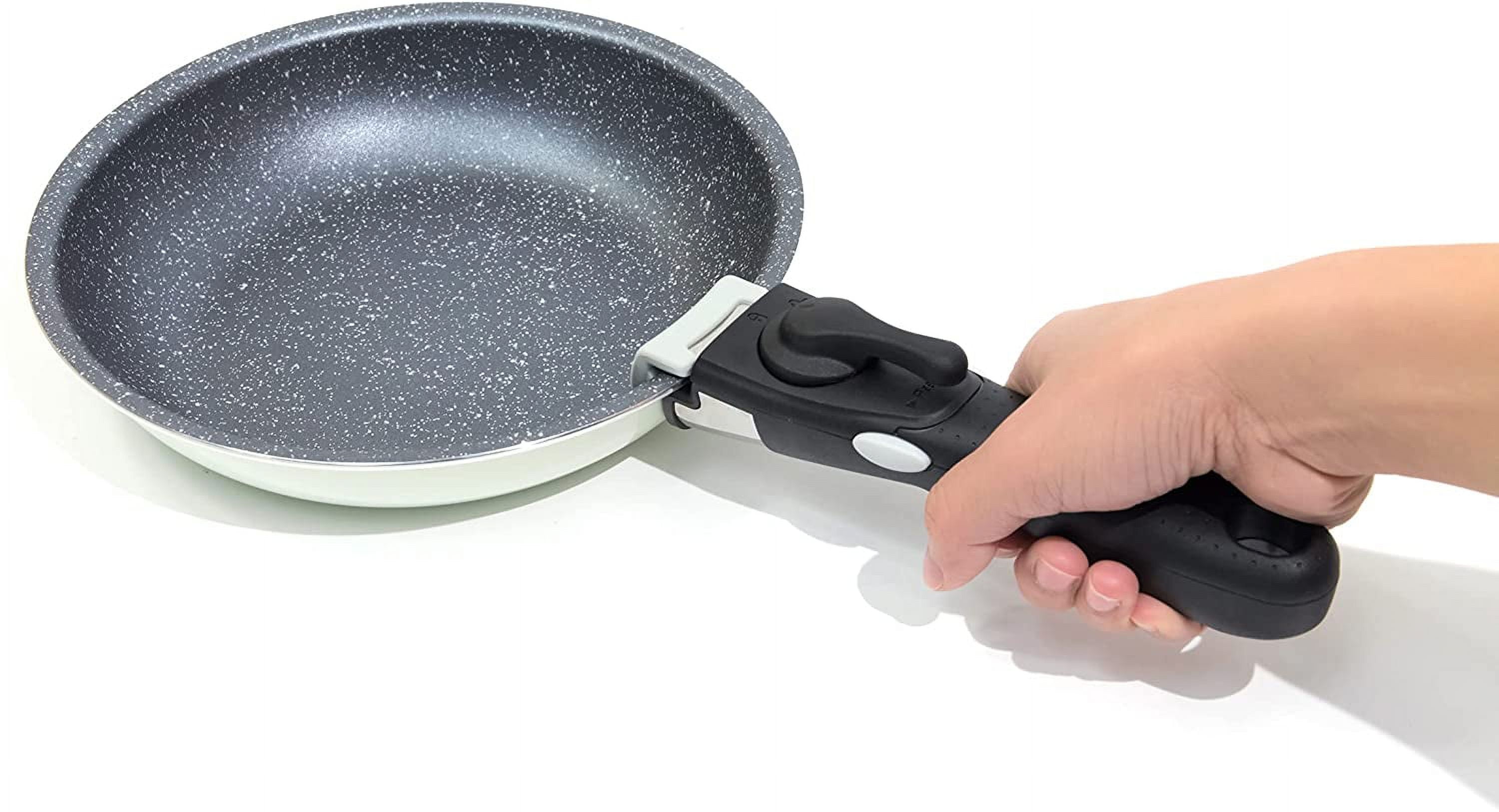 Motase 6pcs Pots and Pans Set, Nonstick Cookware Set Detachable Handle,  Induction Kitchen Cookware Sets Non Stick with Removable Handle, RV  Cookware