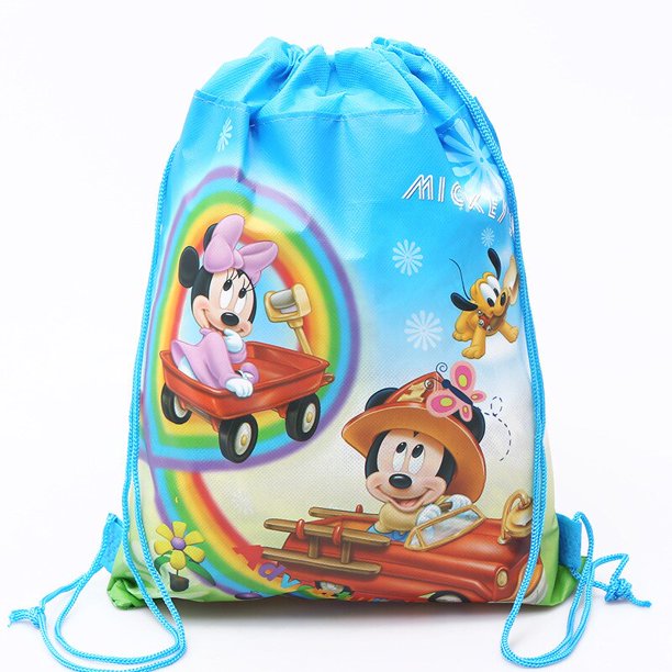 Mickey Mouse Theme Birthday Party Decoration Paper Cup Straw Mask Tablecloth Disposable Children's Party Supplies Gao Jinjia LED