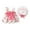 264Pink563, variant on Rggeeun Toddler Baby Girls Floral Sleeveless Princess Dress Summer Back Bow Swing Dress Hats Adorable Casual O-Neck Sundress