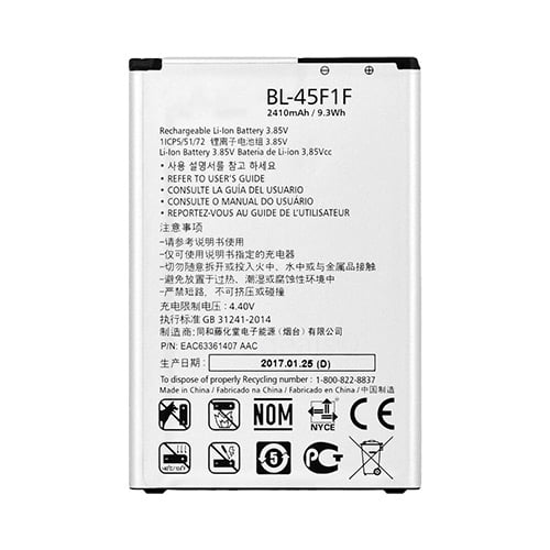 Bl 45f1f Replacement Battery For Lg Fortune 2 Risio 3 Phoenix 4 Walmart Com