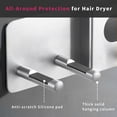 thumbnail image 5 of LandHope Stainless Wall Mounted Stand Hair Dryer Holder Compatible with Dyson Supersonic Hair Dryer, 5 of 10