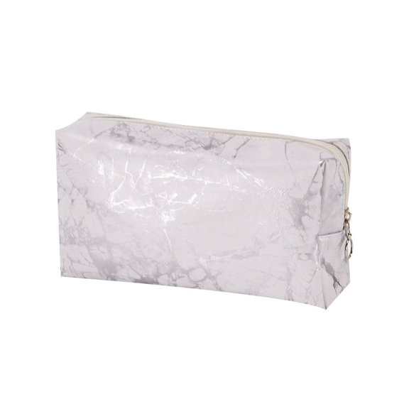 Marble Texture Portable Tote Wash Bag Women Storage Bag Female Makeup Pouch Handbags Case Travel Toiletry Organizer Cosmetic Bag 20X6X11CM #3