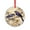 Pattern-2, variant on Two Birds Sitting On A Purple Vine Ornament Farmhouse Floral Round Ornament Holiday Decor And Xmas Gifts Ideas