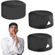 thumbnail image 1 of 3 gorros de chef, gorro de cocina ajustable, gorro profesional de catering, gorro de servicio de alimentos, gorro de malla transpirable de chef con parte superior plana, gorro unisex para cocina, res, 1 of 5