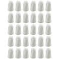 thumbnail image 1 of shiyou-Heyous 30pcs High Temperature Ceramic Wire Connector Ceramic Nut White Small High Temperature Service Ceramic Twist Cap for High Power Lighting Ceiling Fan and Heater, 1 of 4