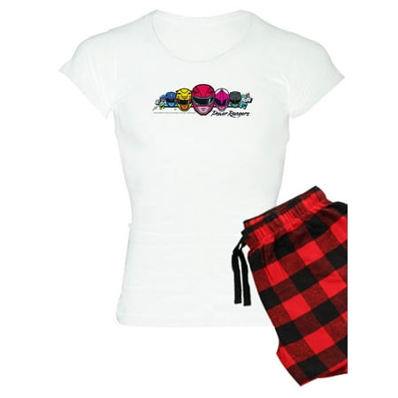 

CafePress - Power Rangers Linear Helmets - Women s Light Pajamas