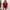 Red, variant on V Neck Lace Detail Short Sleeve Regular Fit Blouse for Women