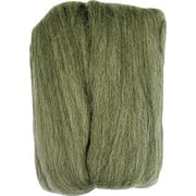 Clover Natural Wool Roving .3oz-Ash