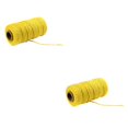 thumbnail image 3 of bedienty 91 .5m Cotton Cord Rope Crafts Macrame String Solid Color Cotton Yarn Rope Home Textiles Durable Do Not Fade Cotton Rope yellow 2Set, 3 of 6
