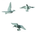 thumbnail image 1 of Escultura de Pared de gaviota de resina Baoblaze 3 piezas verde, 1 of 8