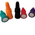 thumbnail image 1 of Tapón de botella de silicona, tapón de vino, 10 piezas, tapón de botella reutilizable multicolor con rosca para botella de vino y bebida para bebidas, alcohol, champán, mantener fresco LingWen 9024715009197, 1 of 5