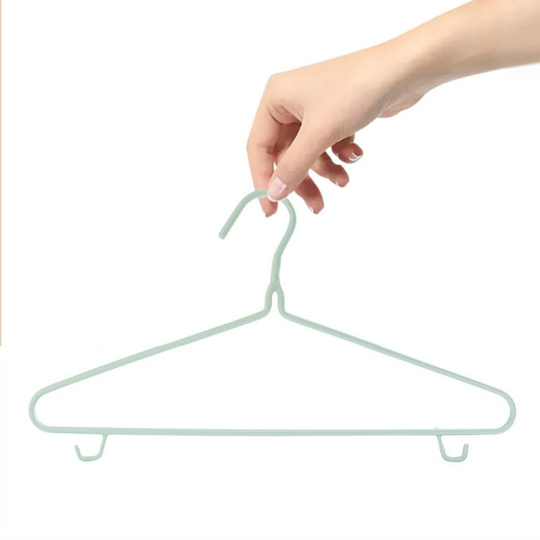 10pcs/set Gray Plastic Coating Clothes Hangers For Adults, Non-slip &  Traceless, Space Saving, Suitable For Wardrobe And Laundry