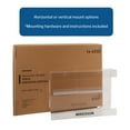 thumbnail image 2 of McKesson Glove Box Holder, 3 Box Capacity, Horizontal or Vertical Mounting, 1 Ct, 2 of 5
