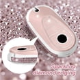 thumbnail image 4 of Key Fob Cover Compatible with Mercedes Benz A B C G R M E S Class C300 AMG GLC 300 GLA Maybach S 680 2025-2026 Keychain Case Holder Protector,B Pink, 4 of 7