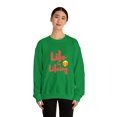 thumbnail image 3 of Life Be Lifeing Unisex Heavy Blend™ Crewneck Sweatshirt Sweater, 3 of 7